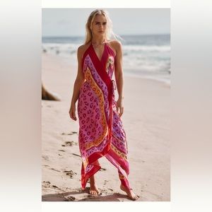 TAGS ON ANTHROPOLOGIE FARM  RIO SWIM COVERUP. SIZE S